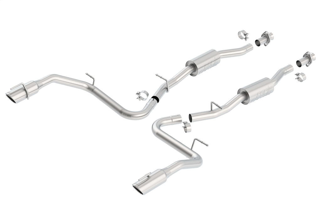 Borla 140052 Cat-Back Exhaust System - S-Type for Select Ford Mustang