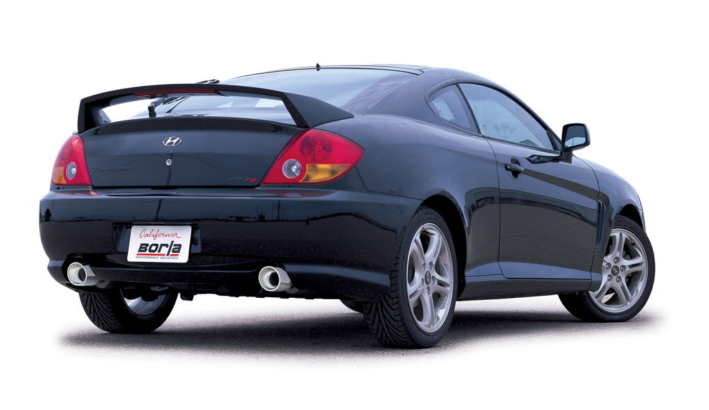Borla 140064 Cat-Back Exhaust System - S-Type for Select Hyundai Tiburon