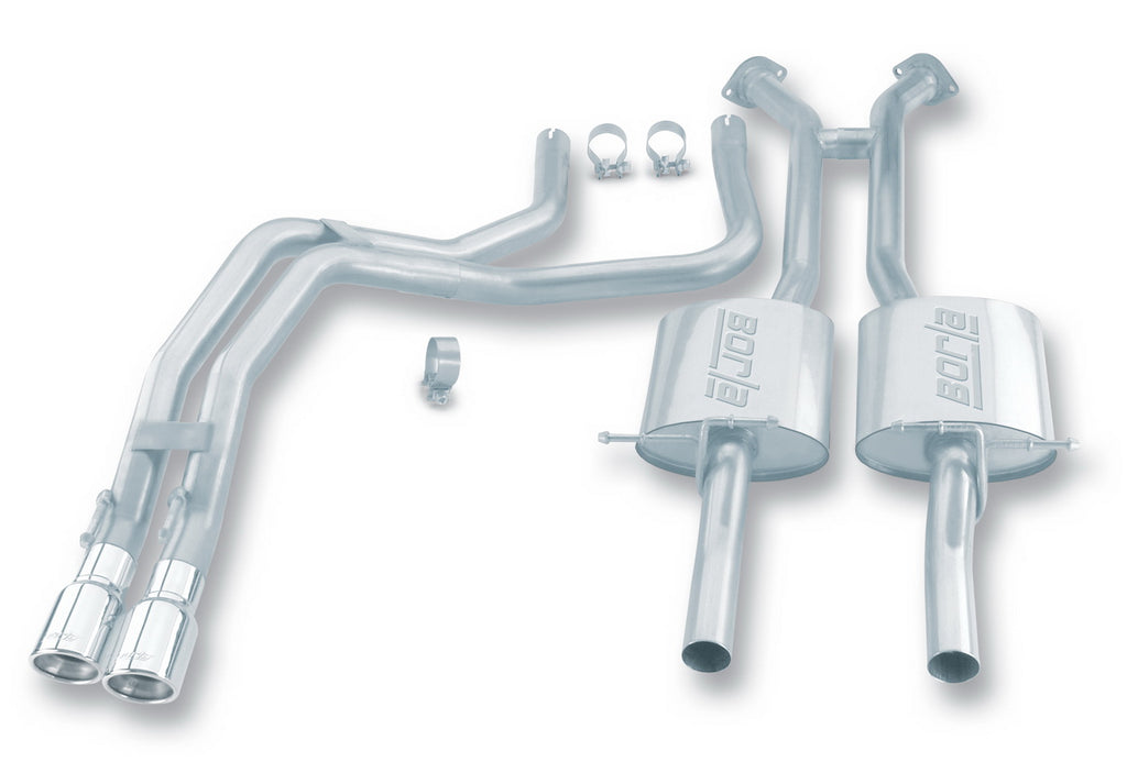 Borla 140077 Cat-Back Exhaust System - S-Type
