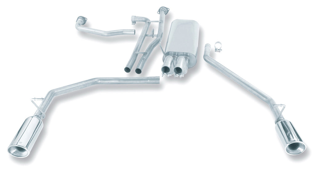 Borla 140079 Cat-Back Exhaust System - Touring for Select Nissan TITAN