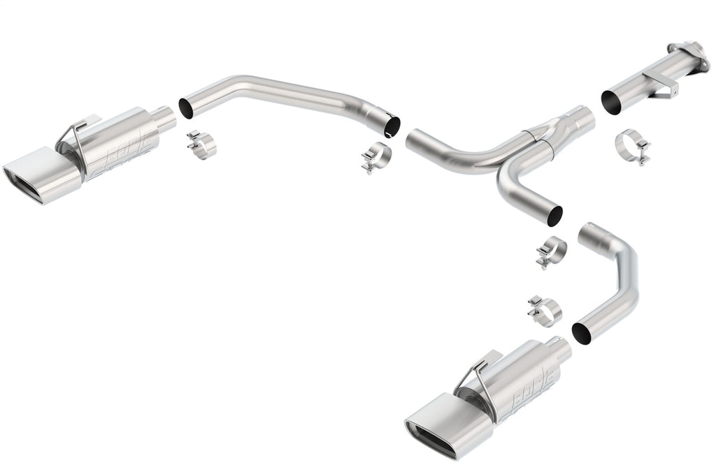 Borla 140082 Cat-Back Exhaust System - S-Type for Select Chevrolet Corvette