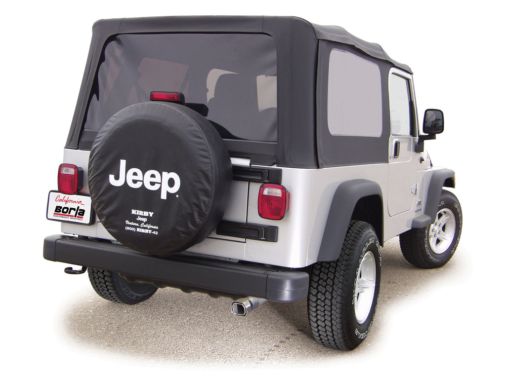 Borla 140103 Cat-Back Exhaust System - Touring for Select Jeep Wrangler