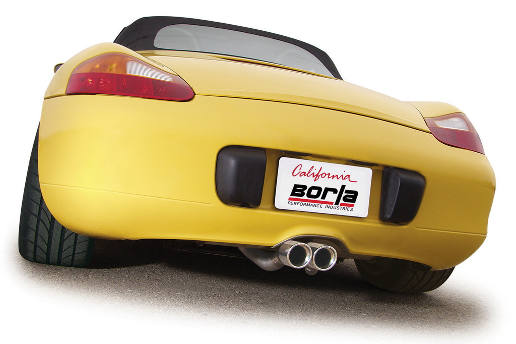 Borla 140115 Cat-Back Exhaust System - S-Type for Select Porsche Boxster