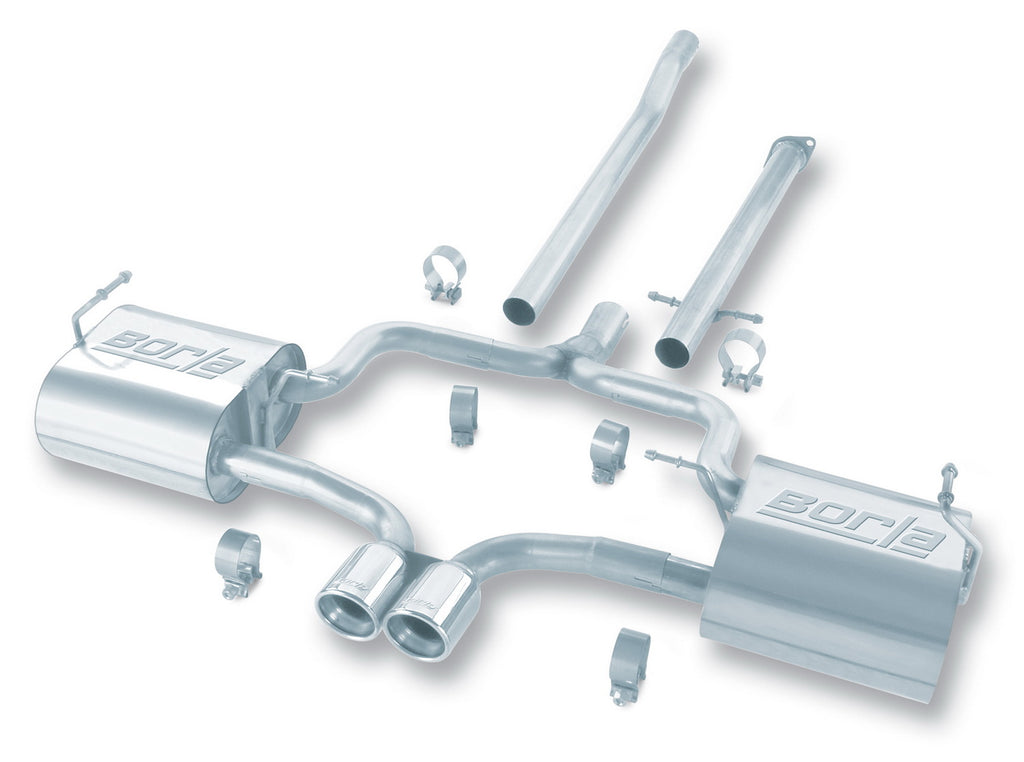 Borla 140120 Cat-Back Exhaust System - Touring for Select Mini Cooper