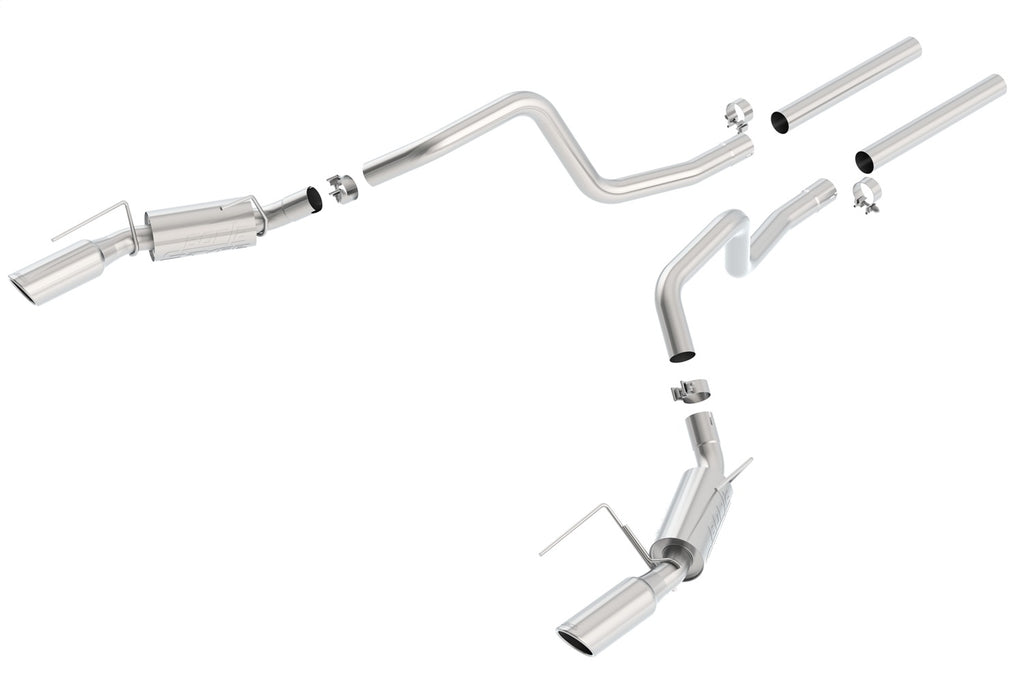 Borla 140135 Cat-Back Exhaust System - S-Type for Select Ford Mustang