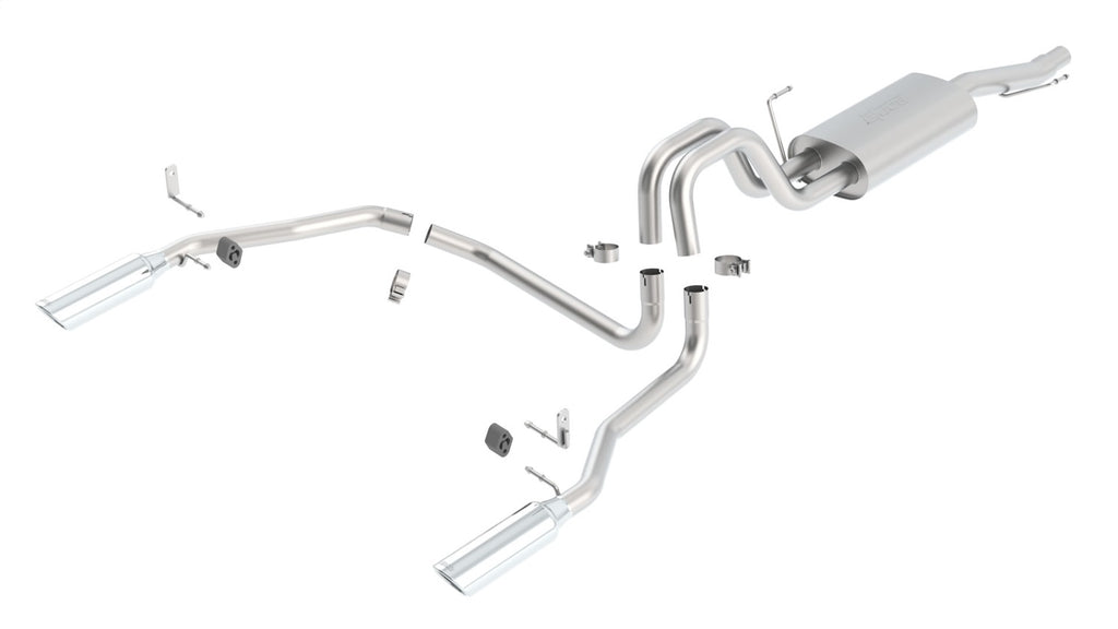 Borla 140137 Cat-Back Exhaust System - Touring for Select Ford F-150