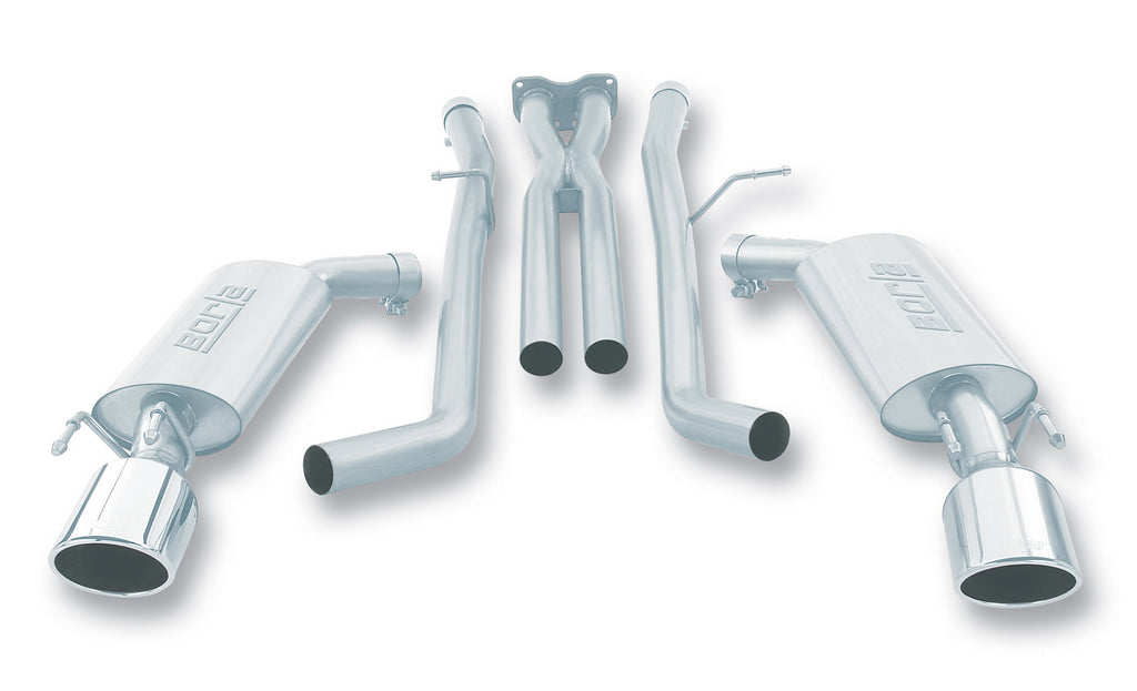 Borla 140165 Cat-Back Exhaust System - S-Type Classic for Select Pontiac GTO