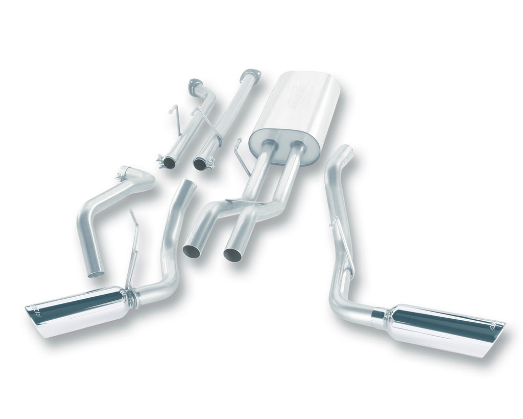 Borla 140238 Cat-Back Exhaust System - Touring for Select Toyota Tundra