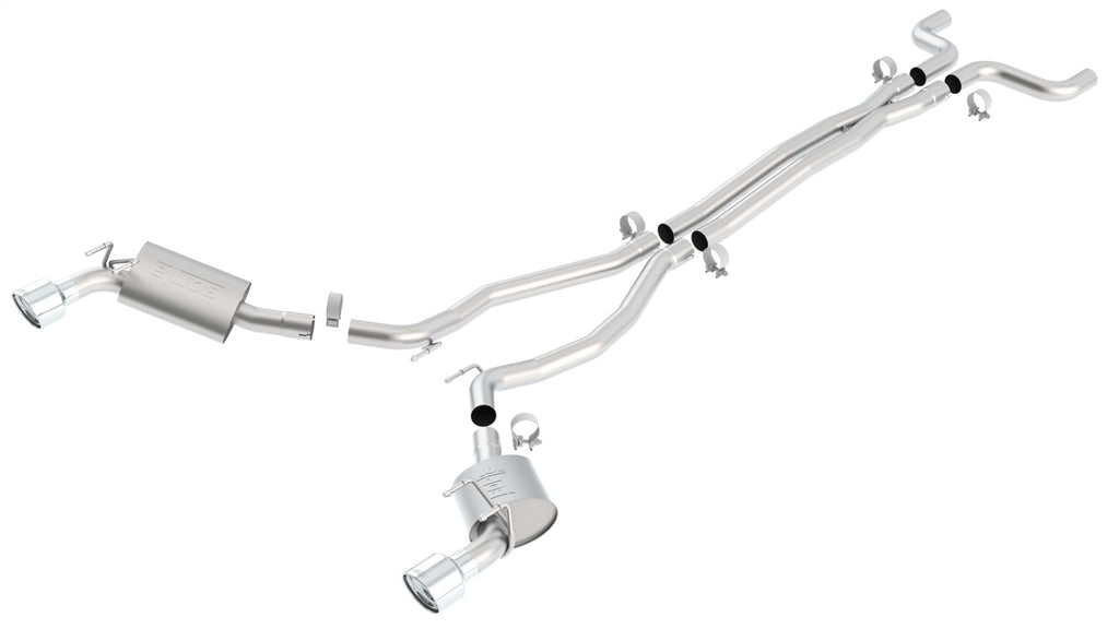 Borla 140281 Cat-Back Exhaust System - Touring