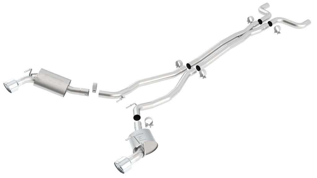 Borla 140281 Cat-Back Exhaust System - Touring