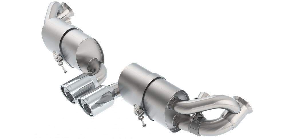 Borla 140304 Cat-Back Exhaust System - S-Type for Select Porsche 911