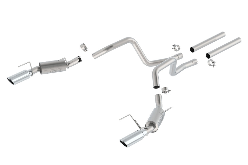 Borla 140329 Cat-Back Exhaust System - ATAK® for Select Ford Mustang