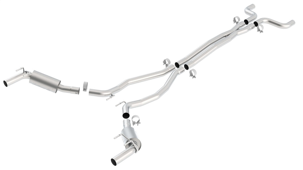 Borla 140330 Cat-Back Exhaust System - S-Type for Select Chevrolet Camaro