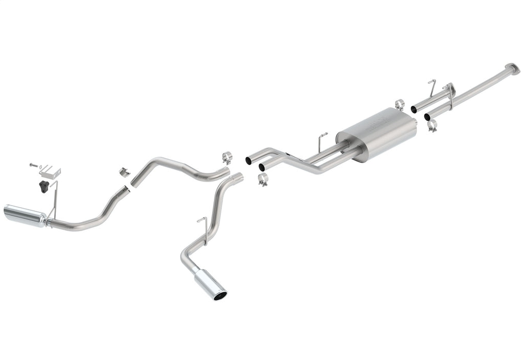 Borla 140332 Cat-Back Exhaust System - Touring for Select Toyota Tundra