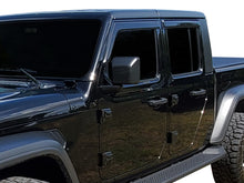 Load image into Gallery viewer, Black Horse Off Road 140340 Rain Guards for Select Jeep Gladiator, Jeep Wrangler