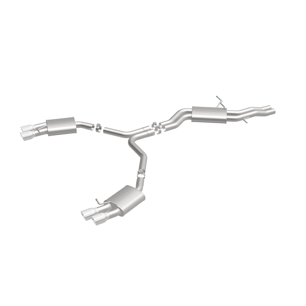 MagnaFlow Exhaust Products 16598 Sport Series Polished Cat-Back System for Select Audi S5