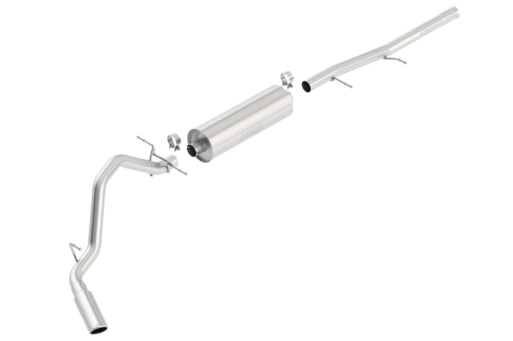 Borla 140343 Cat-Back Exhaust System - Touring for Select Chevrolet Silverado 1500, GMC Sierra