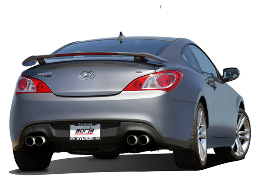 Borla 140345 Cat-Back Exhaust System - S-Type for Select Hyundai Genesis Coupe