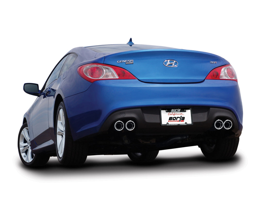 Borla 140350 Cat-Back Exhaust System - S-Type for Select Hyundai Genesis Coupe
