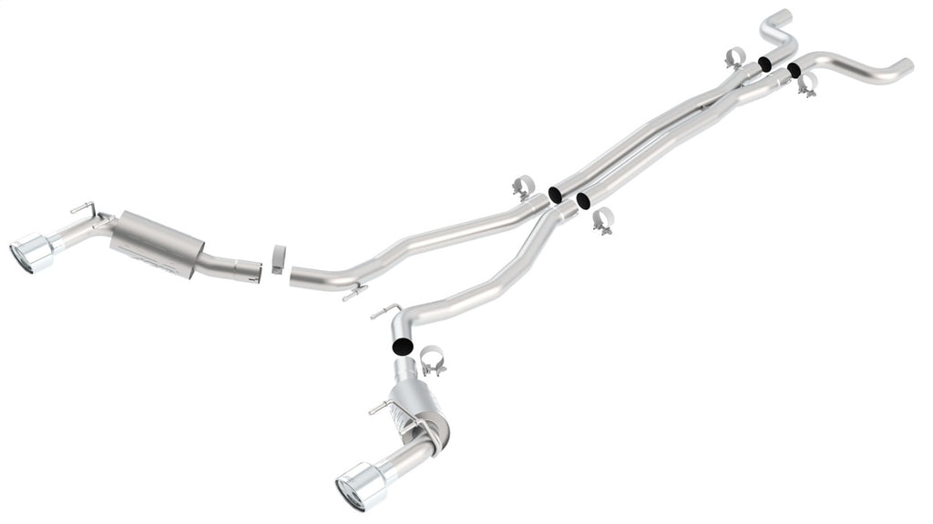 Borla 140356 Cat-Back Exhaust System - ATAK® for Select Chevrolet Camaro