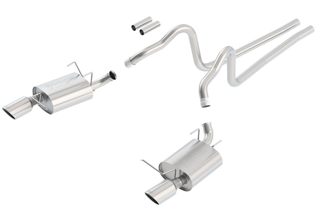 Borla 140375 Cat-Back Exhaust System - S-Type for Select Ford Mustang