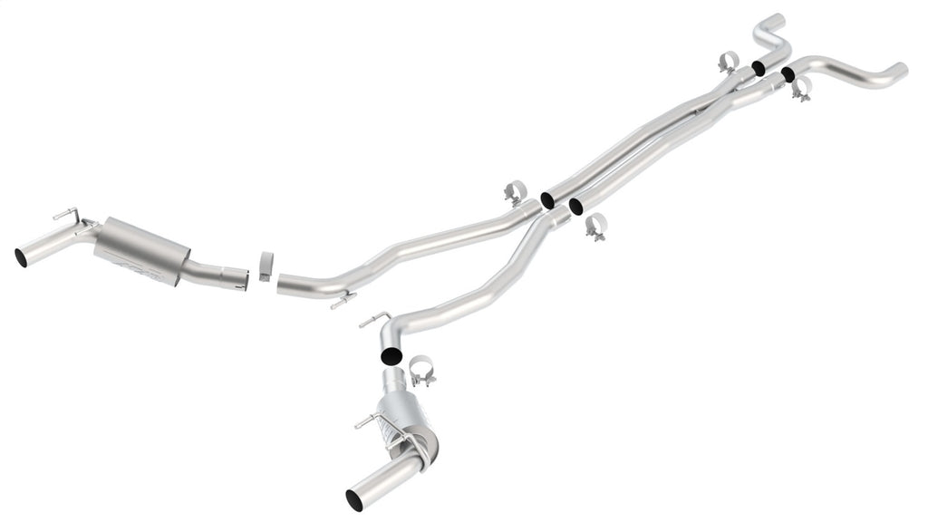 Borla 140378 Cat-Back Exhaust System - ATAK® for Select Chevrolet Camaro
