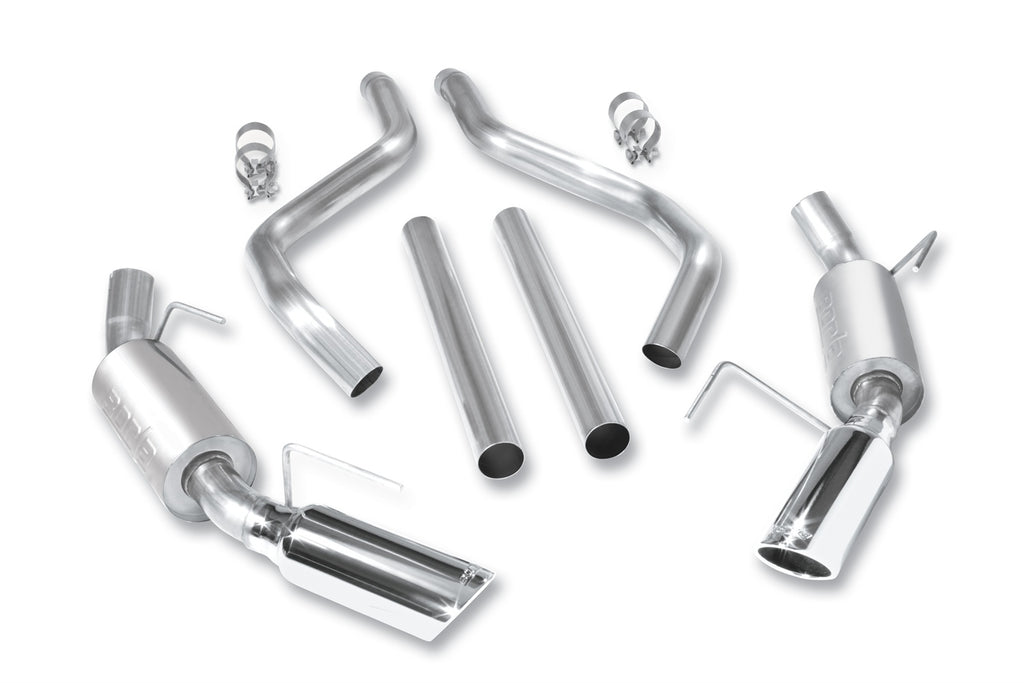 Borla 140382 Cat-Back Exhaust System - ATAK® for Select Ford Mustang