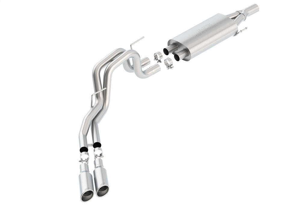 Borla 140383 Cat-Back Exhaust System - S-Type for Select Ford F-150