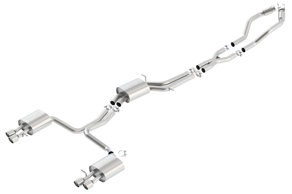 Borla 140403 Cat-Back Exhaust System - S-Type for Select Audi S4