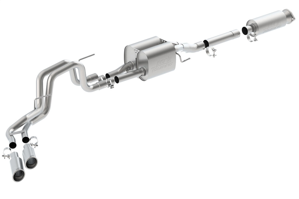 Borla 140404 Cat-Back Exhaust System - Touring for Select Ford F-150