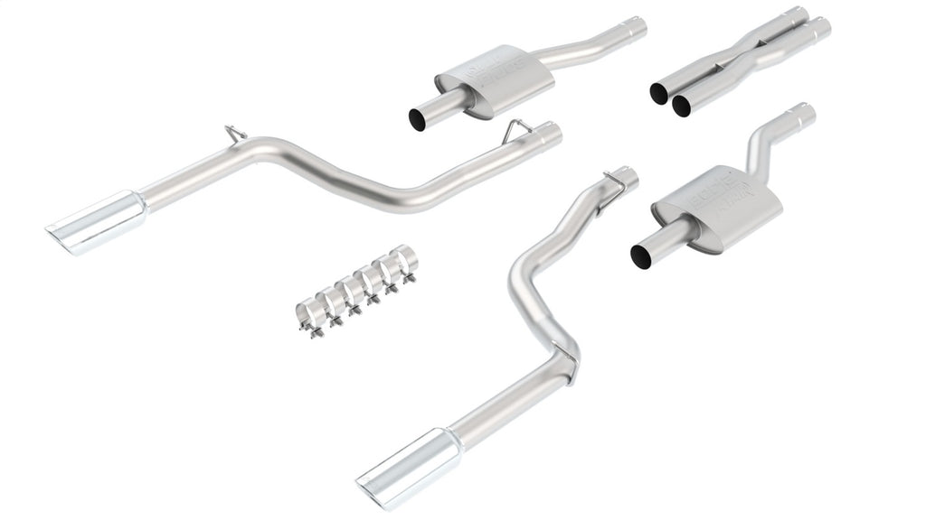 Borla 140407 Cat-Back Exhaust System - ATAK® for Select Chrysler 300, Dodge Charger, Dodge Magnum