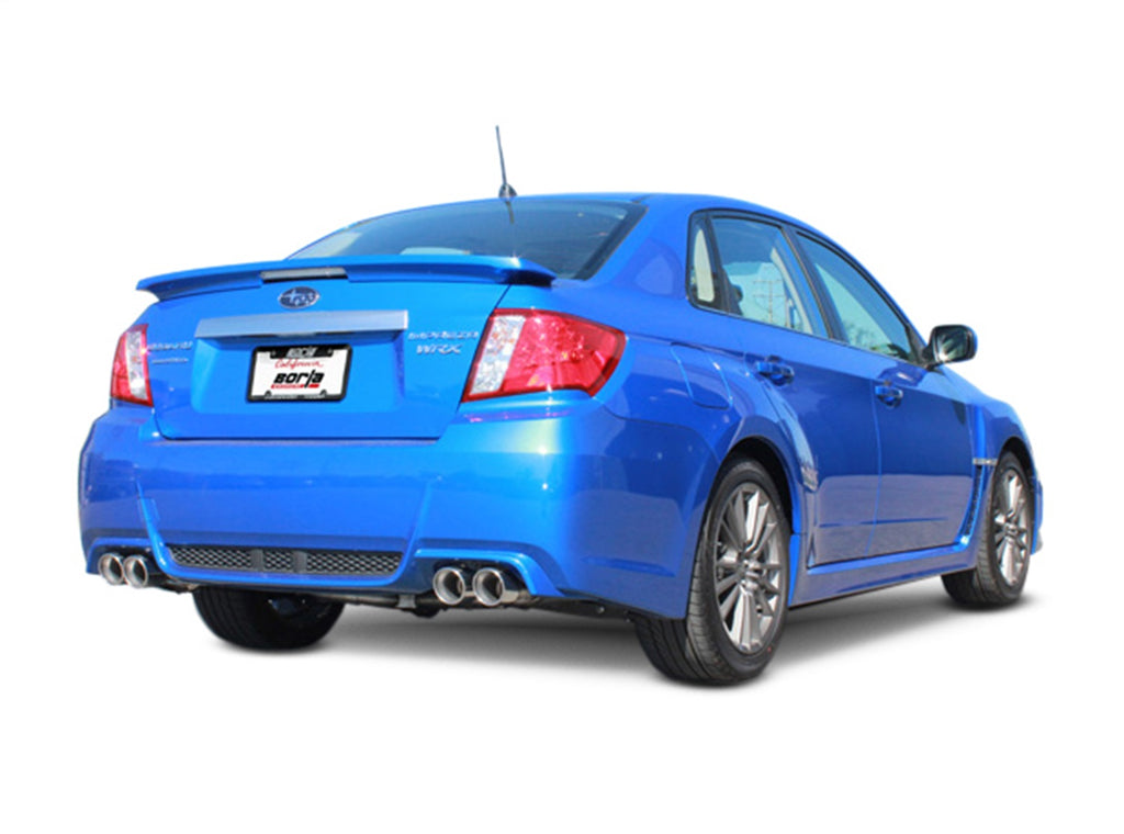 Borla 140418 Cat-Back Exhaust System - ATAK® for Select Subaru Impreza, Subaru WRX, Subaru WRX STI