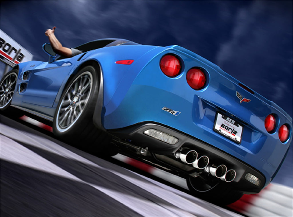 Borla 140422 Cat-Back Exhaust System - ATAK® for Select Chevrolet Corvette