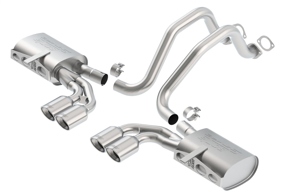 Borla 140427 Cat-Back Exhaust System - S-Type ll for Select Chevrolet Corvette