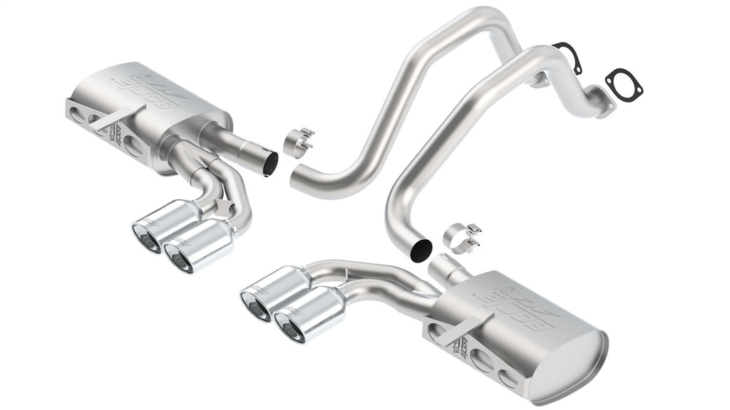 Borla 140428 Cat-Back Exhaust System - ATAK® for Select Chevrolet Corvette
