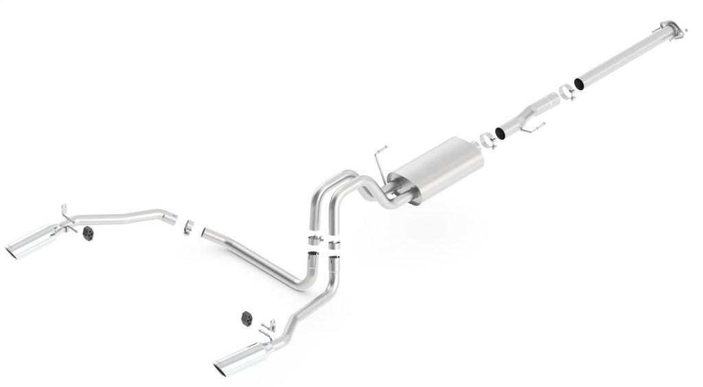 Borla 140438 Cat-Back Exhaust System - Touring for Select Ford F-150