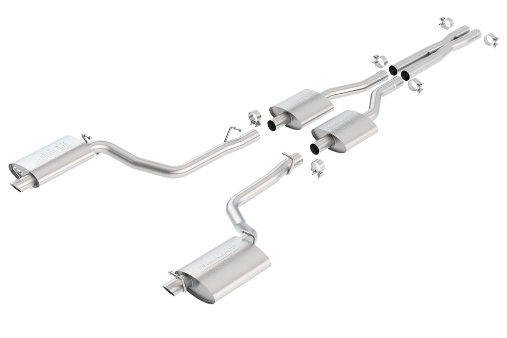 Borla 140443 Cat-Back Exhaust System - S-Type for Select Chrysler 300, Dodge Charger