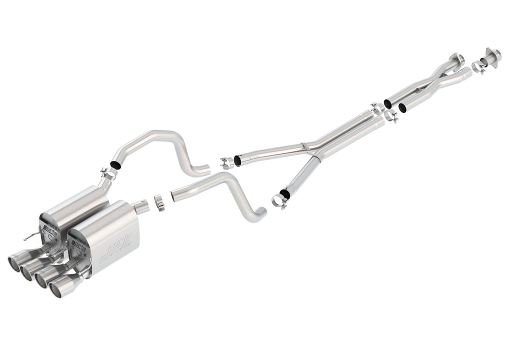 Borla 140452 Cat-Back Exhaust System - S-Type ll for Select Chevrolet Corvette