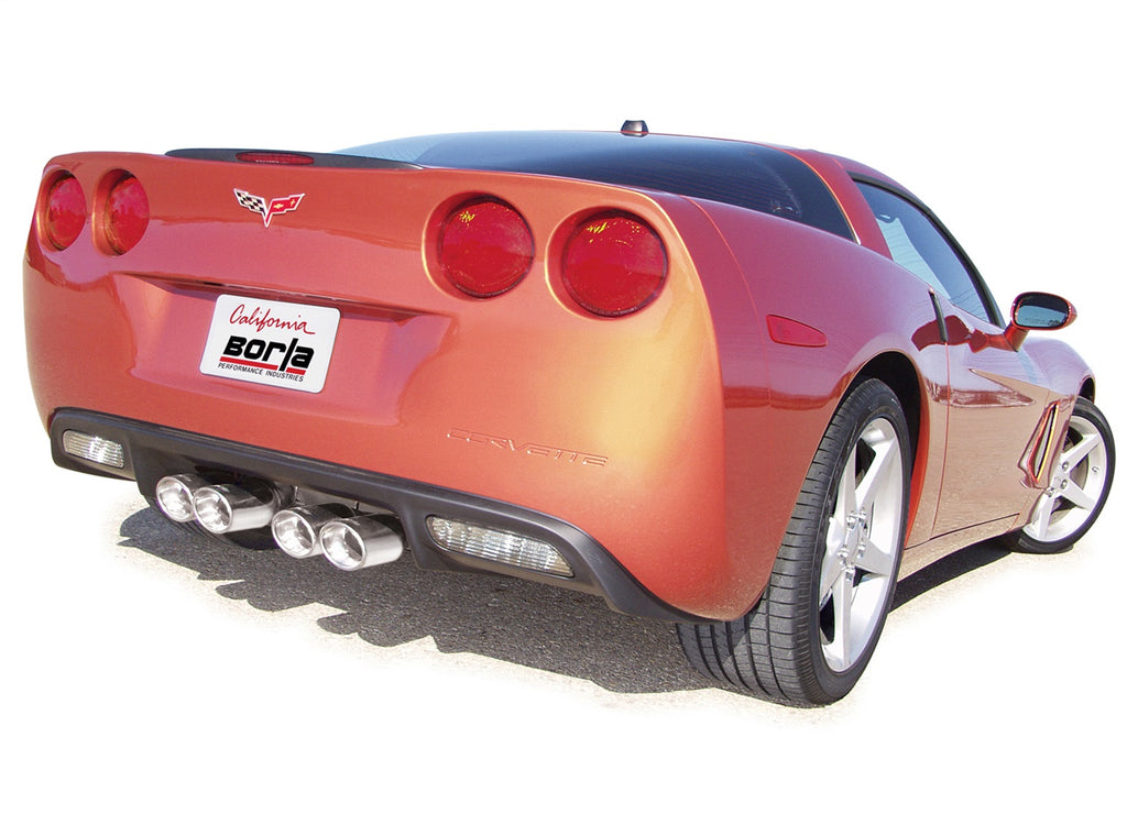 Borla 140452 Cat-Back Exhaust System - S-Type ll for Select Chevrolet Corvette