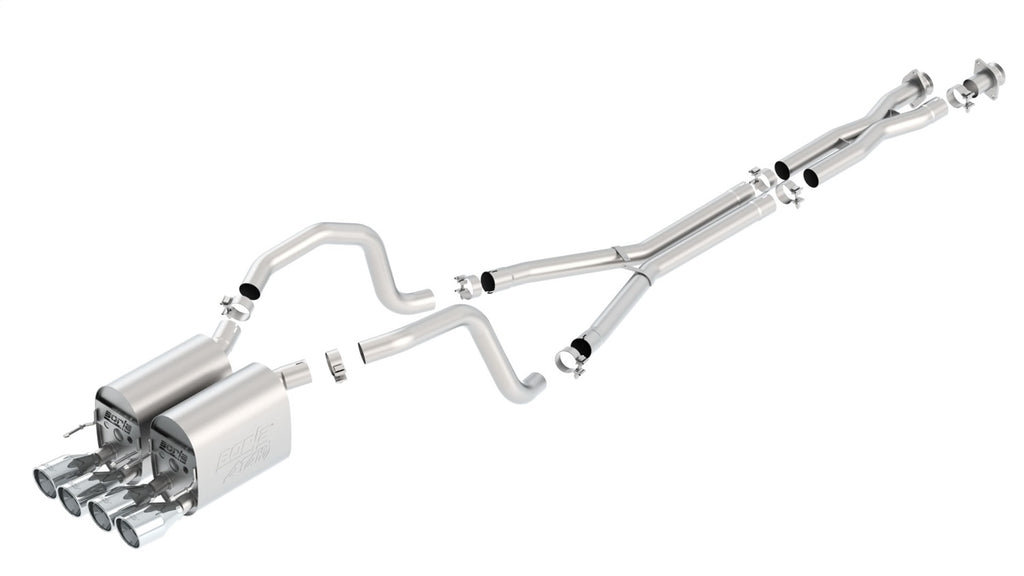 Borla 140453 Cat-Back Exhaust System - ATAK® for Select Chevrolet Corvette