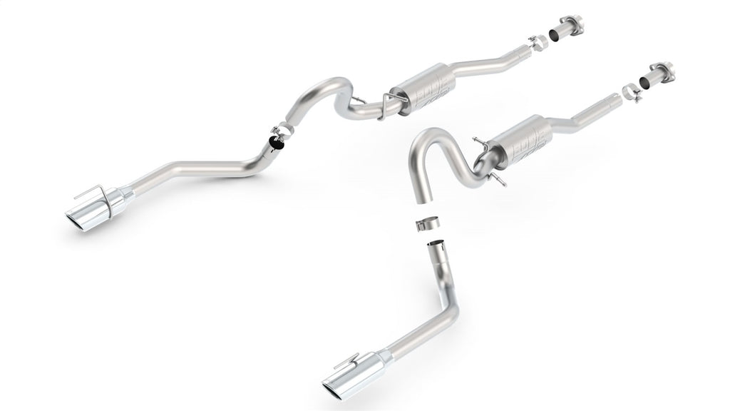 Borla 140458 Cat-Back Exhaust System - ATAK® for Select Ford Mustang