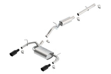 Load image into Gallery viewer, Borla 140460BC Cat-Back Exhaust System - Touring for Select Jeep Wrangler, Jeep Wrangler JK