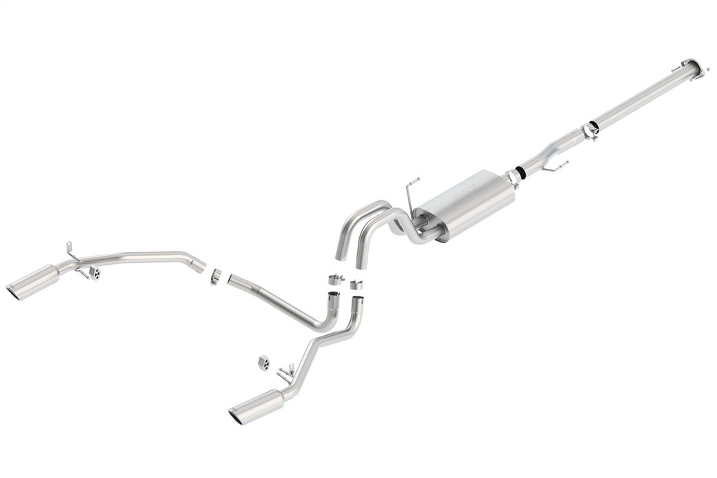 Borla 140466 Cat-Back Exhaust System - S-Type for Select Ford F-150