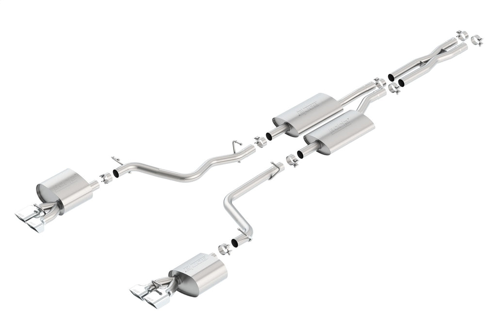 Borla 140482 Cat-Back Exhaust System - S-Type for Select Dodge Challenger
