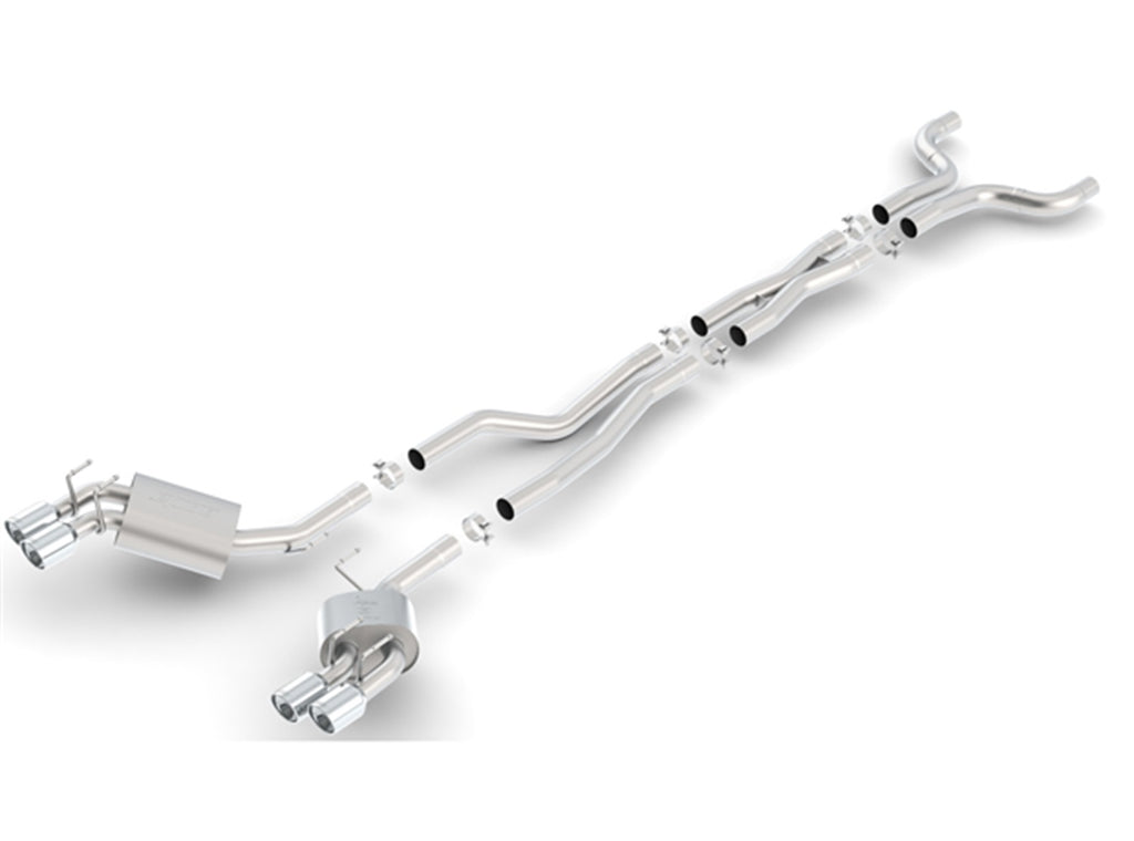 Borla 140494 Cat-Back Exhaust System - S-Type for Select Chevrolet Camaro