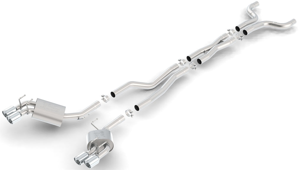 Borla 140495 Cat-Back Exhaust System - ATAK® for Select Chevrolet Camaro