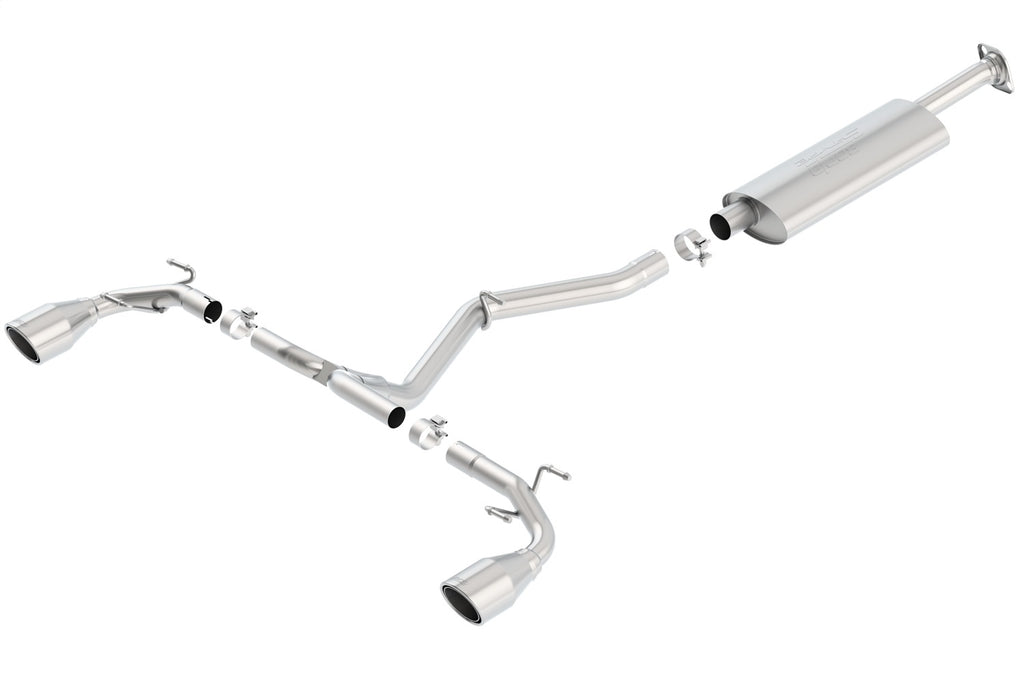 Borla 140496 Cat-Back Exhaust System - S-Type for Select Scion FR-S, Subaru BRZ, Toyota 86