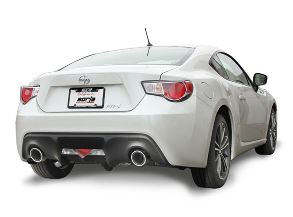 Borla 140496 Cat-Back Exhaust System - S-Type for Select Scion FR-S, Subaru BRZ, Toyota 86