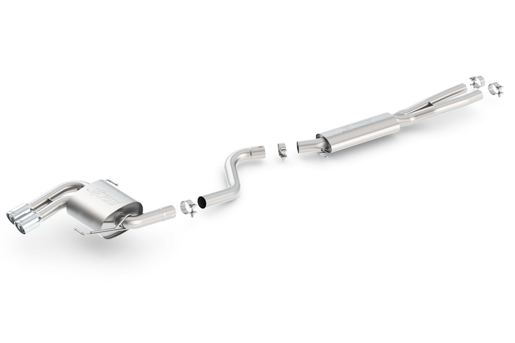 Borla 140505 Cat-Back Exhaust System - Touring for Select BMW 325i, BMW 325xi, BMW 328i