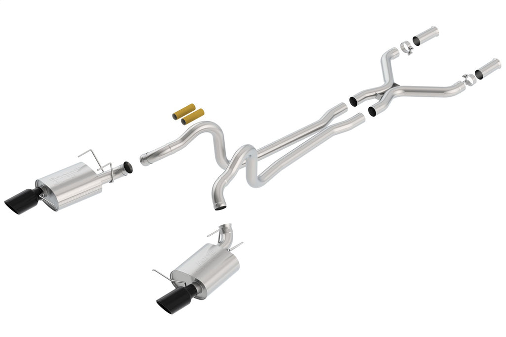 Borla 140515BC Cat-Back Exhaust System - S-Type